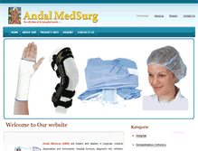 Tablet Screenshot of andalmedsurg.com